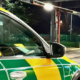 Two community responders return to their response vehicle. The Big Give is supporting their work